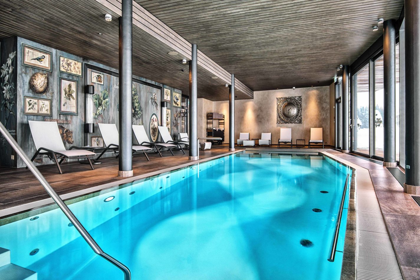 Спа-бассейн в отеле Valsana, Швейцария |  Мистер и миссис Смит