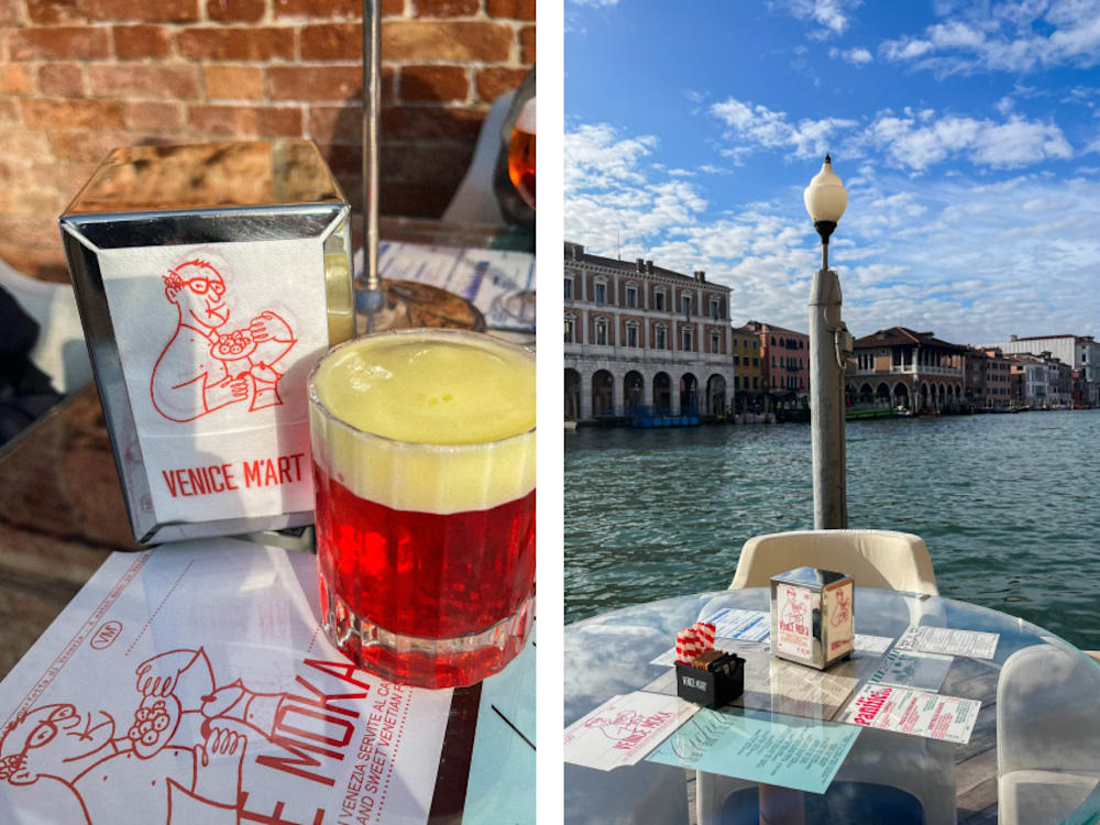 Напитки у каналов в Венеции |  Мистер и миссис Смит